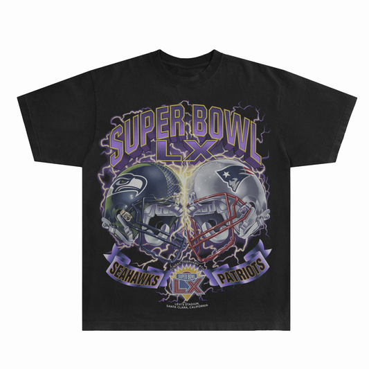 SUPER BOWL LX CLASH OF TITANS SHIRT